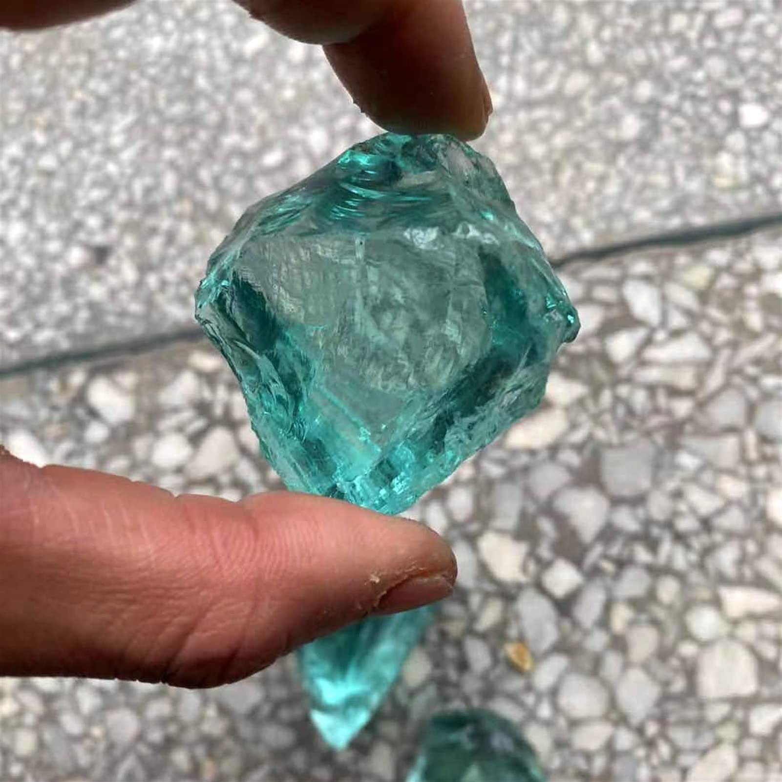 Amazon.co.jp: 非常に美しいクリア ガラス クリスタル ストーン ホーム